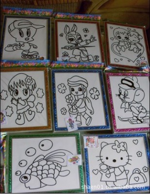 杭州莎恩文化用品 專業(yè)金粉畫批發(fā)，品質(zhì)與價(jià)格的雙重優(yōu)選